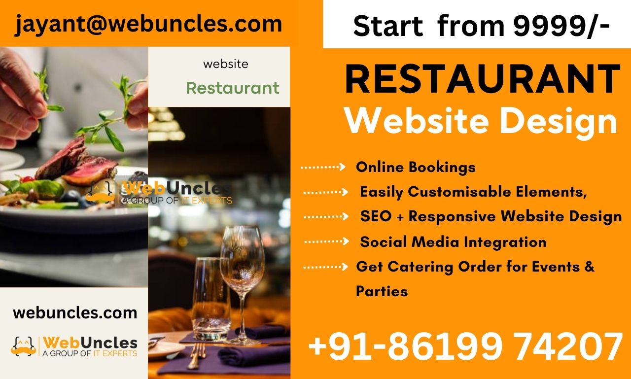 webuncles-Restaurant -Website-services