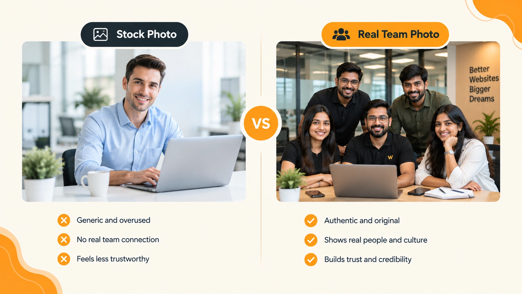 Real Photography Builds Trust in Ways Stock Images Cannot