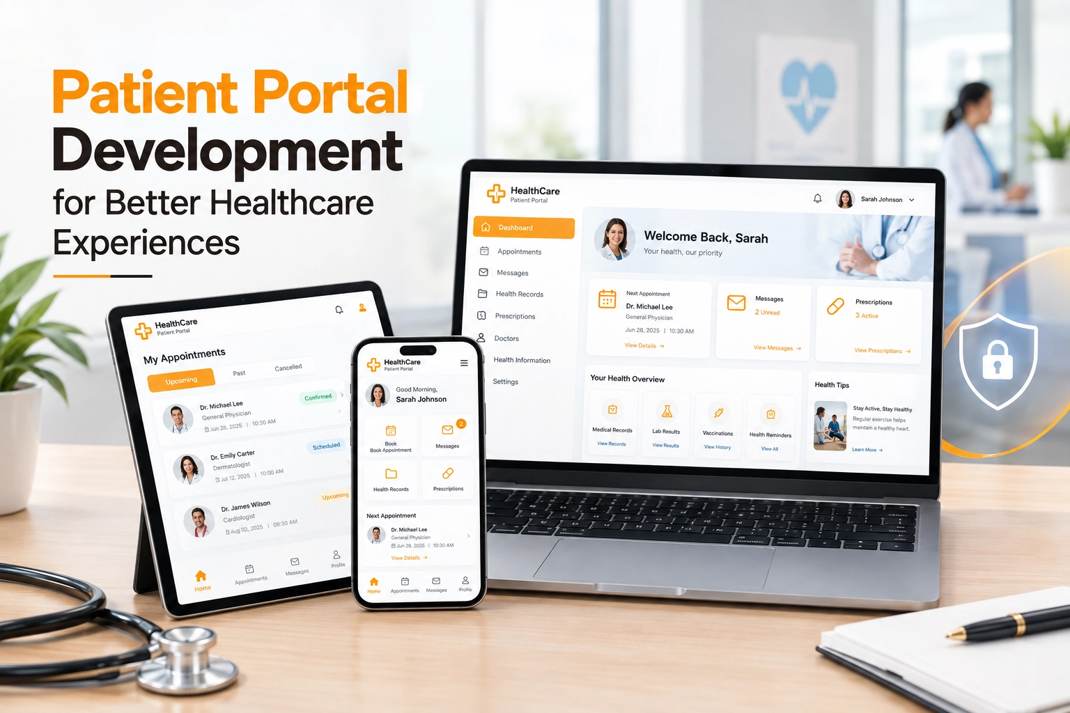 Patient Portal Development for Better Healthcare Experiences