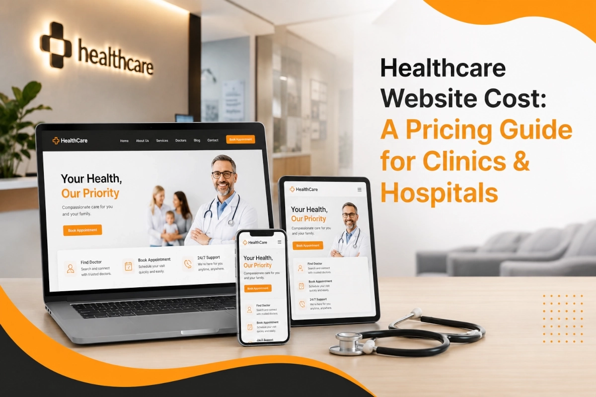 Factors affecting healthcare website development cost
